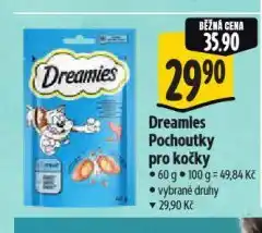 Albert Dreamies pochoutka pro kočky nabídka