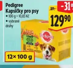 Albert Pedigree kapsičky pro psy nabídka