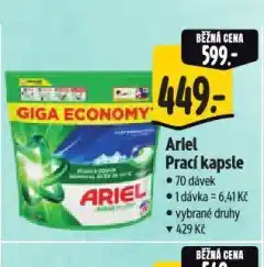 Albert Ariel prací kapsle nabídka