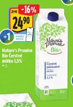 Albert Bio mléko čerstvé nabídka