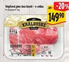 Albert Vepřová plec bez kosti nabídka