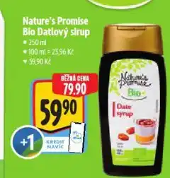 Albert Bio datlový sirup nabídka