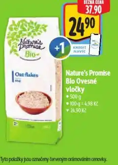 Albert Bio ovesné vločky nabídka