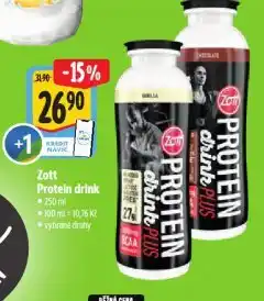 Albert Zott protein drink nabídka