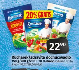 COOP TIP Kucharek/Zdravita dochucovadlo nabídka