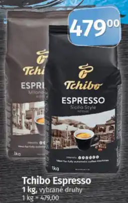 COOP TIP Tchibo Espresso nabídka
