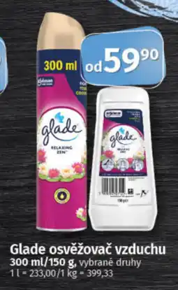 COOP TIP Glade osvěžovač vzduchu nabídka