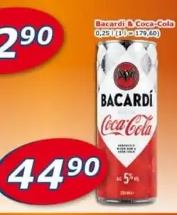 ESO MARKET Bacardi & Coca-Cola nabídka