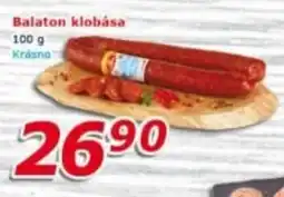 ESO MARKET Balaton klobása nabídka