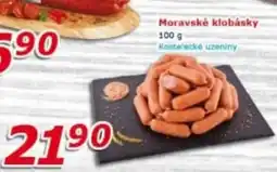 ESO MARKET Moravské klobásky nabídka