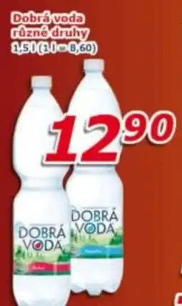 ESO MARKET Dobrá voda různé druhy nabídka
