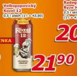 ESO MARKET Velkopopovický Kozel 12 nabídka
