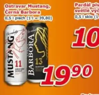 ESO MARKET Ostravar Mustang, Černá Barbora nabídka