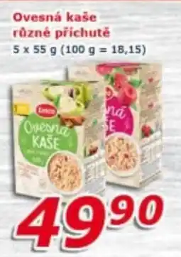ESO MARKET Ovesná kaše různé příchutě nabídka