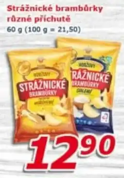 ESO MARKET Strážnické brambůrky různé příchutě nabídka