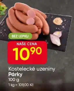 Hruška Kostelecké uzeniny Páreky nabídka
