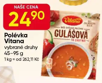 Hruška POLÉVKA VITANA nabídka