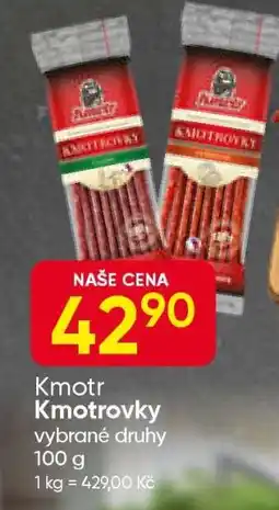 Hruška KMOTR Kmotrovky nabídka