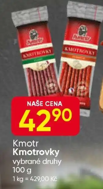Hruška KMOTR Kmotrovky nabídka