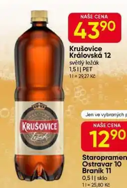 Hruška Krušovice Královská 12 nabídka