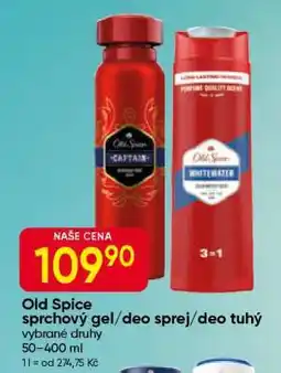 Hruška Old Spice nabídka
