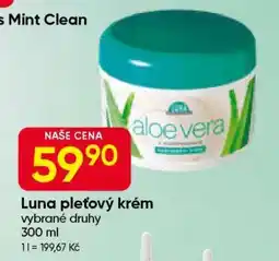 Hruška Luna Pleťový krém nabídka