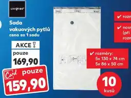 Kaufland Sada vakuových pytlů nabídka
