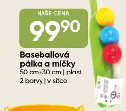Hruška Baseballová pálka a míčky nabídka