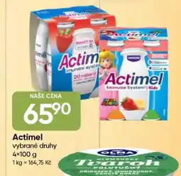 Hruška Actimel nabídka