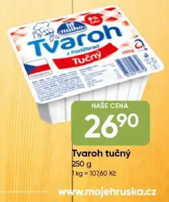 Hruška Tvaroh tučný nabídka