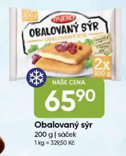 Hruška Obalovaný sýr nabídka