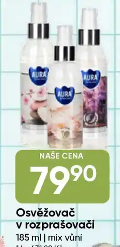 Hruška Osvěžovač v rozprašovači nabídka