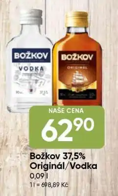 Hruška Božkov 37,5% Original Vodka nabídka