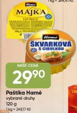 Hruška Paštika Hamé nabídka