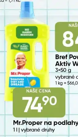 Hruška Mr.Proper na podlahy nabídka