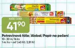 Hruška Potravinová fólie/Alobal/Papír na pečení nabídka