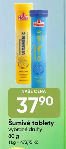 Hruška Šumivé tablety nabídka