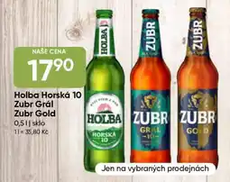Hruška Holba Horská 10 Zubr Grál Zubr Gold nabídka