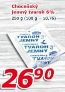 ESO MARKET Choceňský jemný tvaroh 6% nabídka