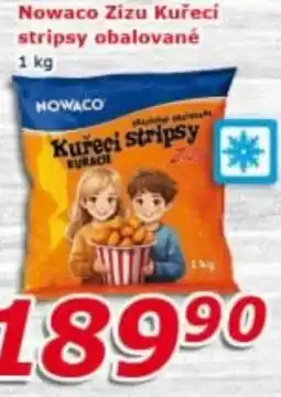 ESO MARKET Nowaco Zizu Kuřecí stripsy obalované nabídka