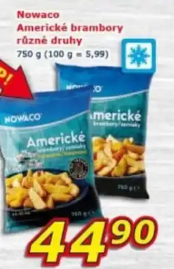 ESO MARKET Nowaco Americké brambory nabídka