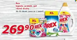 ESO MARKET Rex kapsle, prášek, gel nabídka