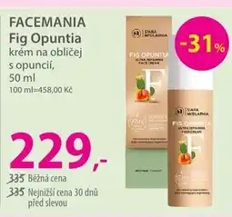 Hebe FACEMANIA Fig Opuntia krém na obličej s opuncií nabídka