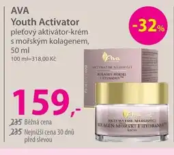 Hebe AVA Youth Activator pleťový aktivátor-krém s mořským kolagenem nabídka