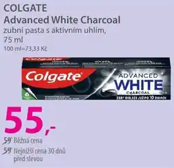 Hebe COLGATE Advanced White Charcoal zubní pasta s aktivním uhlím nabídka