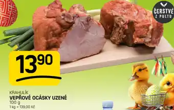 Flop Krahulik vepřové ocásky uzené nabídka