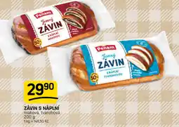 Flop Závin s náplní maková, tvarohová nabídka