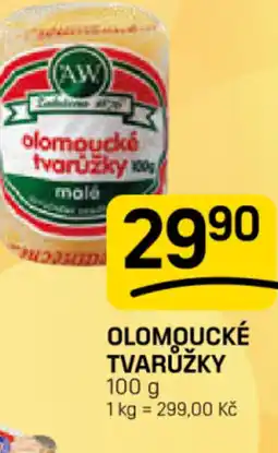 Flop Olomoucké tvarůžky nabídka