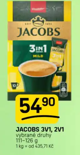 Flop Jacobs 3v1, 2v1 nabídka