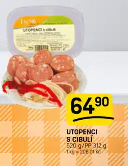 Flop Utopenci s cibulí nabídka